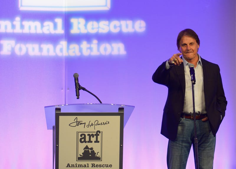 Former Major League Baseball manager and player Tony La Russa speaks during Tony La Russa's 2nd annual Leaders & Legends gala benefitting Animal Rescue Foundation at the MGM Grand Hotel/Casino on November 22, 2013 in Las Vegas, Nevada.