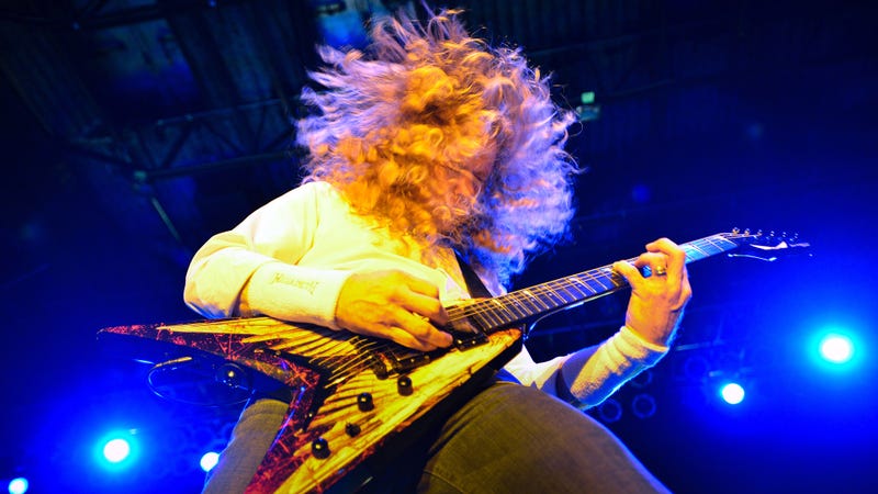 Dave Mustaine with Megadeth