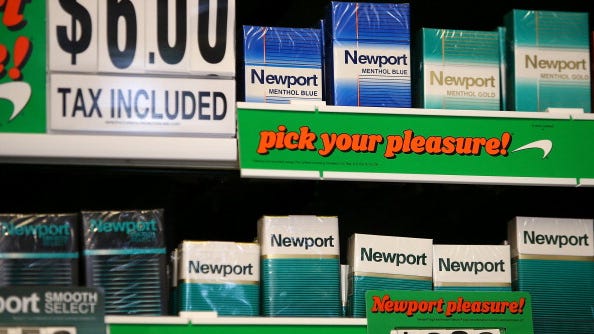 FDA announces plan to ban menthol cigarettes and cigars