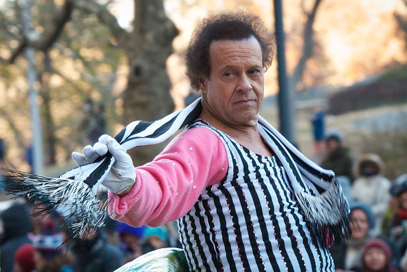 Richard Simmons attends the 87th annual Macy's Thanksgiving Day parade on November 28, 2013 in New York City.