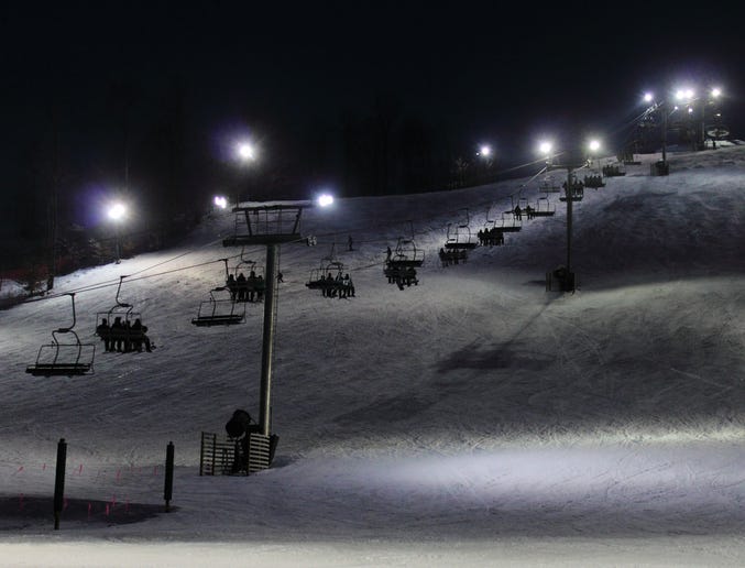 Winter snow sport enthusiasts were faced with rain delays Tuesday morning when local ski resorts were forced to close their hills.