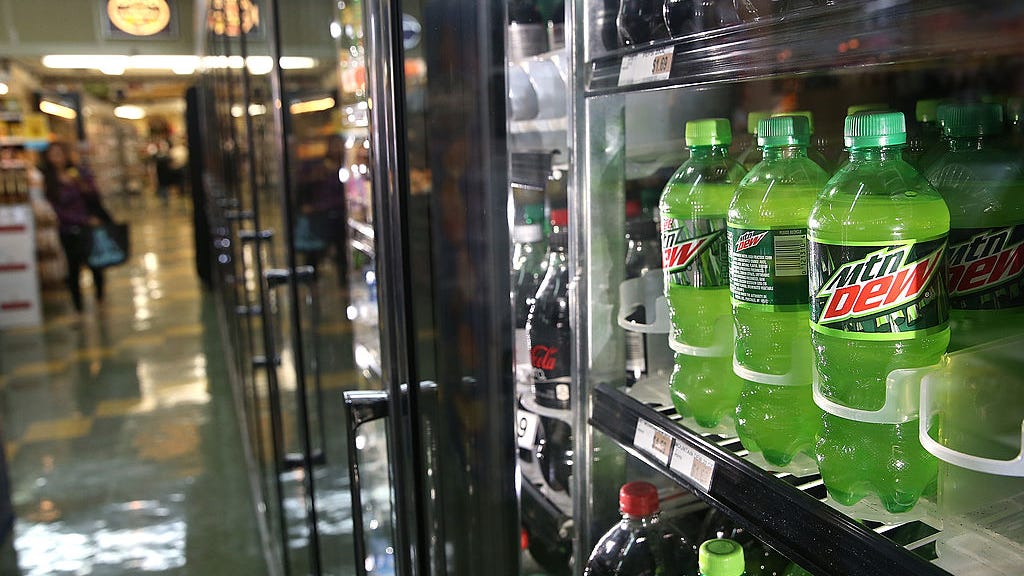 Homeless man 43 cents short on a Mountain Dew arrested, faces felony charge