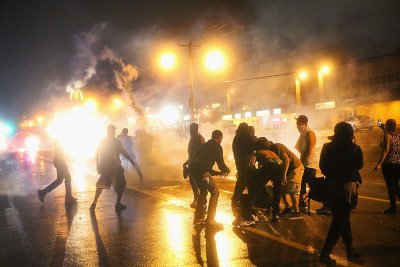 St. Louis Police gas
