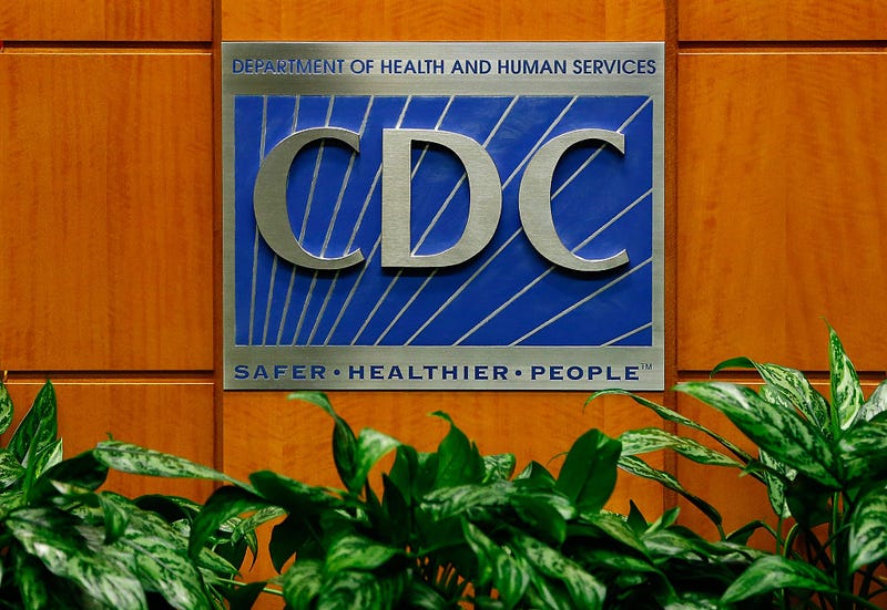Center for Disease Control sign