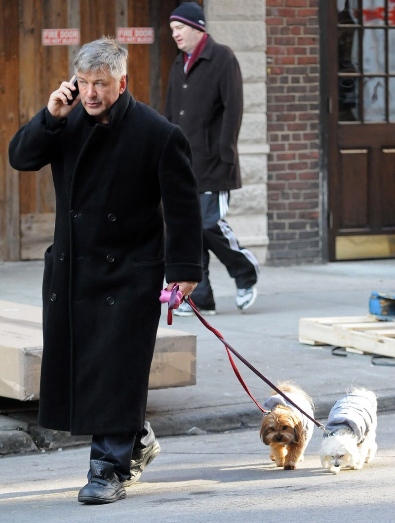 Alec Baldwin is seen on December 16, 2013 in New York City.