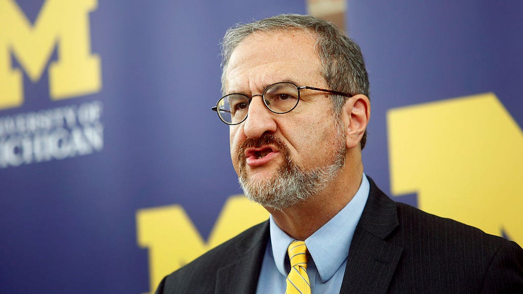 University of Michigan President Mark Schlissel fired over alleged "inappropriate relationship" with employee