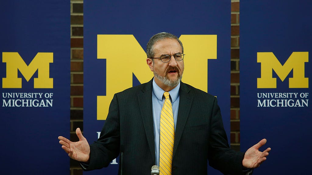 U-M President Mark Schlissel to step down in 2023