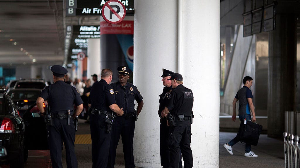 Man attacks cop at LAX after being turned away from flight to NY: report