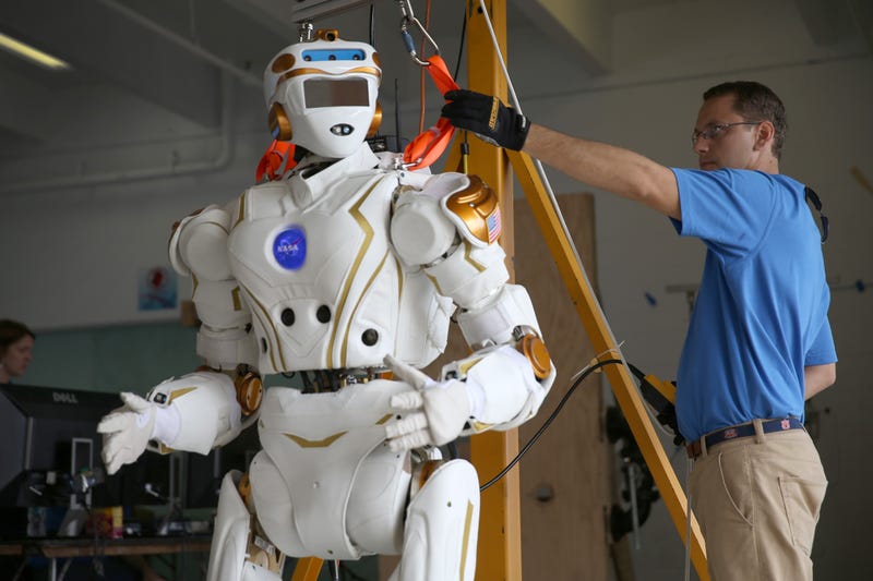 A NASA robot developed for a robotics challenge in 2013.