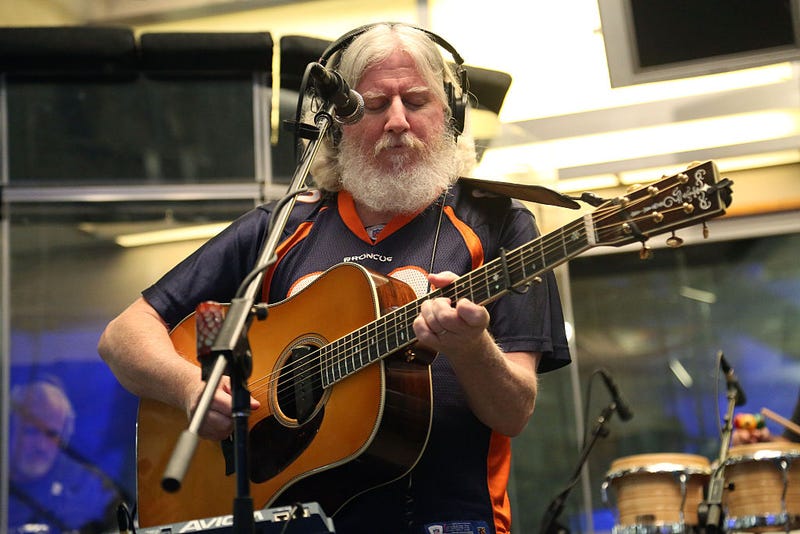 Bill Nershi of The String Cheese Incident performs on SiriusXM"s Jam ON Channel at SiriusXM Studios on November 12, 2014 in New York City.