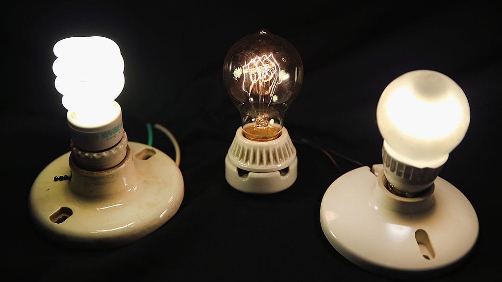 Incandescent light bulbs to be switched off under new Biden rules