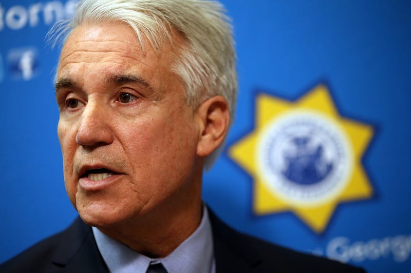 George Gascon speaks during a new conference to announce a civil consumer protection action against rideshare company Uber on December 9, 2014 in San Francisco, California.