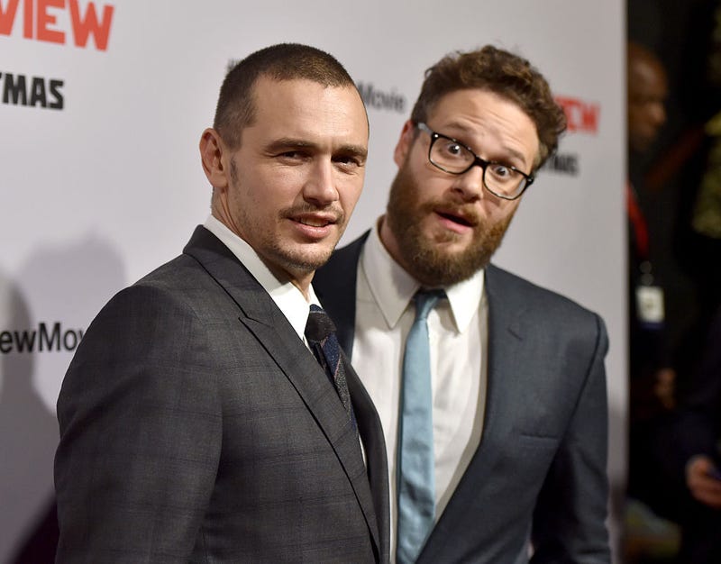 James Franco and Seth Rogen