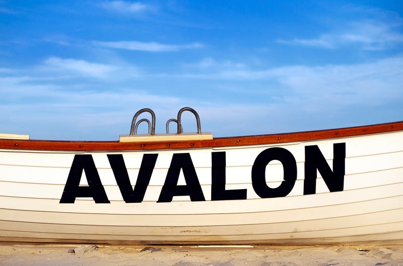 Avalon beach lifeguard patrol boat