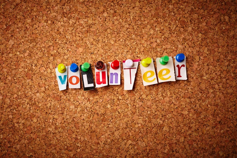 Volunteer sign