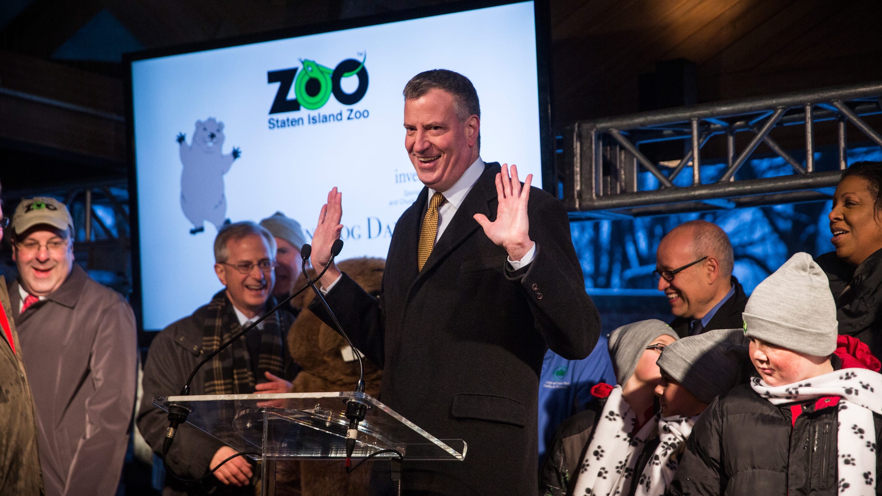 De Blasio speaks out about infamous 2014 groundhog drop: "I'm like, 'What the f***?'"