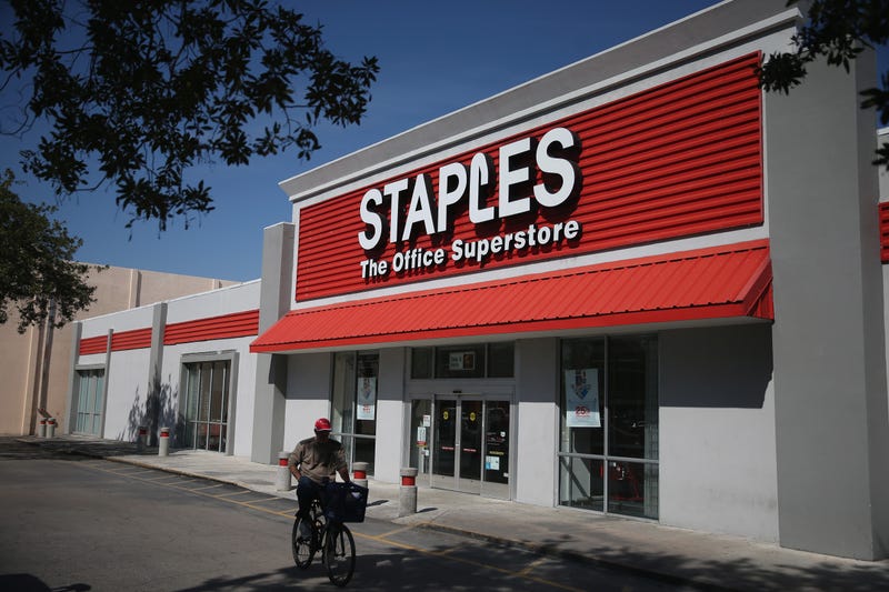Staples Store front