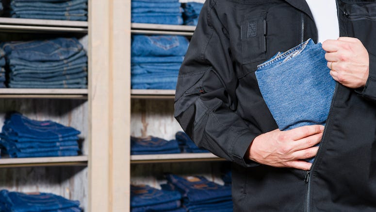 Man caught stealing $2,000 worth of clothes after he goes back to return item
