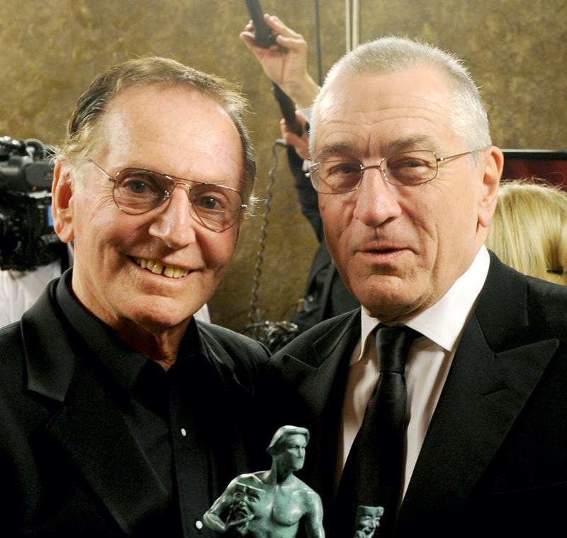 Actors Paul Herman (L) and Robert De Niro attend the 20th Annual Screen Actors Guild Awards at The Shrine Auditorium on January 18, 2014 in Los Angeles, California.