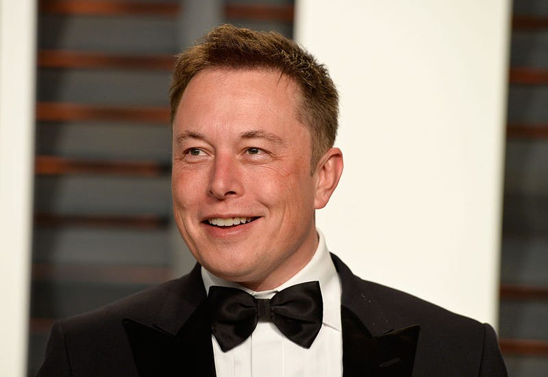 CEO of Tesla and SpaceX Elon Musk attends the 2015 Vanity Fair Oscar Party hosted by Graydon Carter at Wallis Annenberg Center for the Performing Arts on February 22, 2015 in Beverly Hills, California.