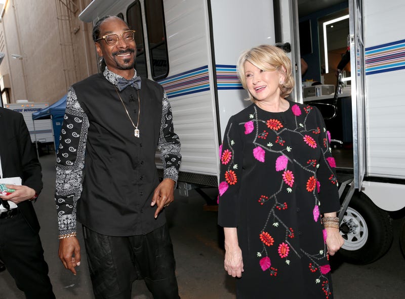 Snoop Dogg and Martha Stewart
