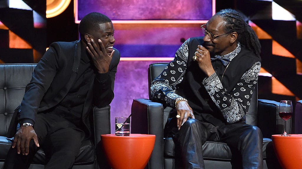 Snoop Dogg and Kevin Hart recap Olympic highlights: 'Oh, the horse crip walking!'