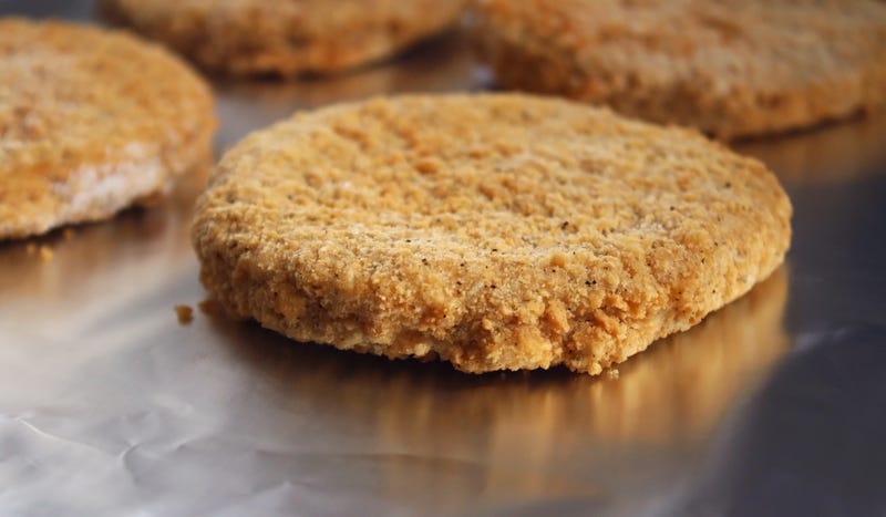 frozen chicken patty
