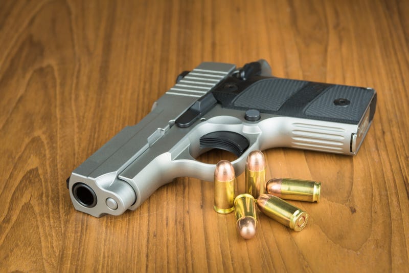 A man reportedly discharged a round into his leg after police say he was cleaning the weapon at a home in the Holly area on Wednesday.