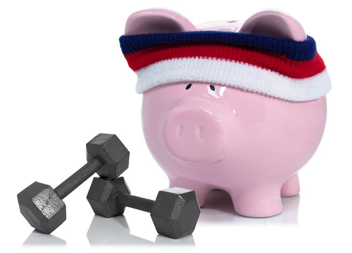 Piggy Bank With Weights