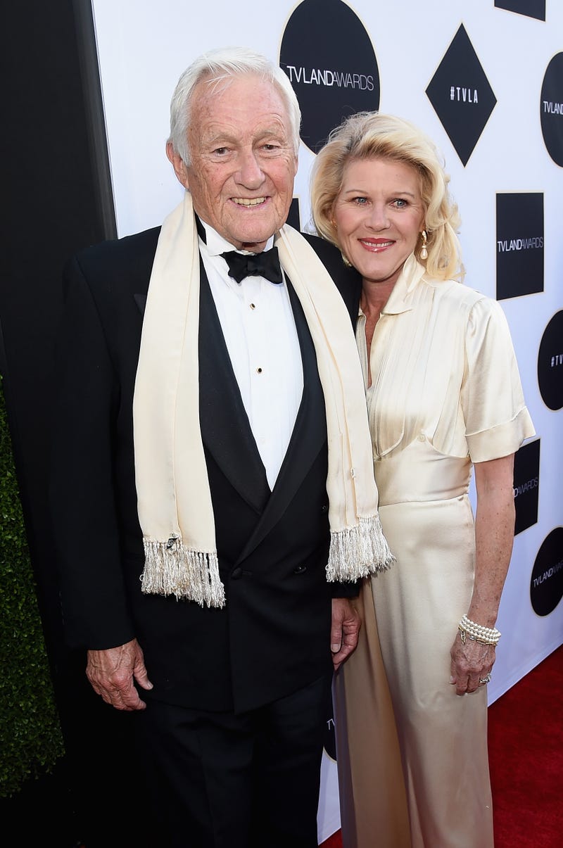 Orson Bean and Alley Mills at the 2015 TV Land Awards in Beverly Hills, California.
