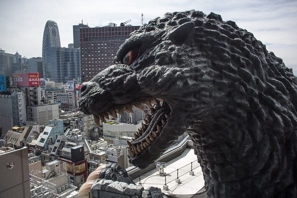 A ‘Life-Size’ Godzilla Theme Park Attraction Is Opening Next Year
