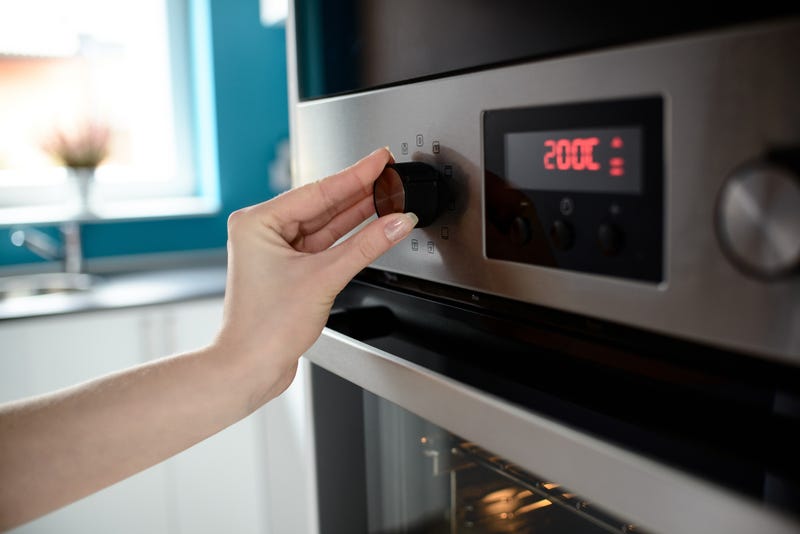 Stock photo of electric stove