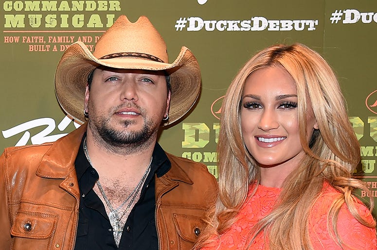 Jason Aldean and his wife Brittany Kerr