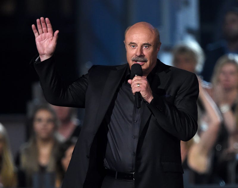 TV personality Phil McGraw speaks onstage during the 50th Academy of Country Music Awards at AT&T Stadium on April 19, 2015 in Arlington, Texas.