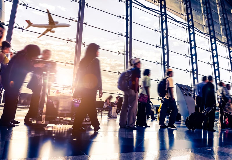 airport travelers