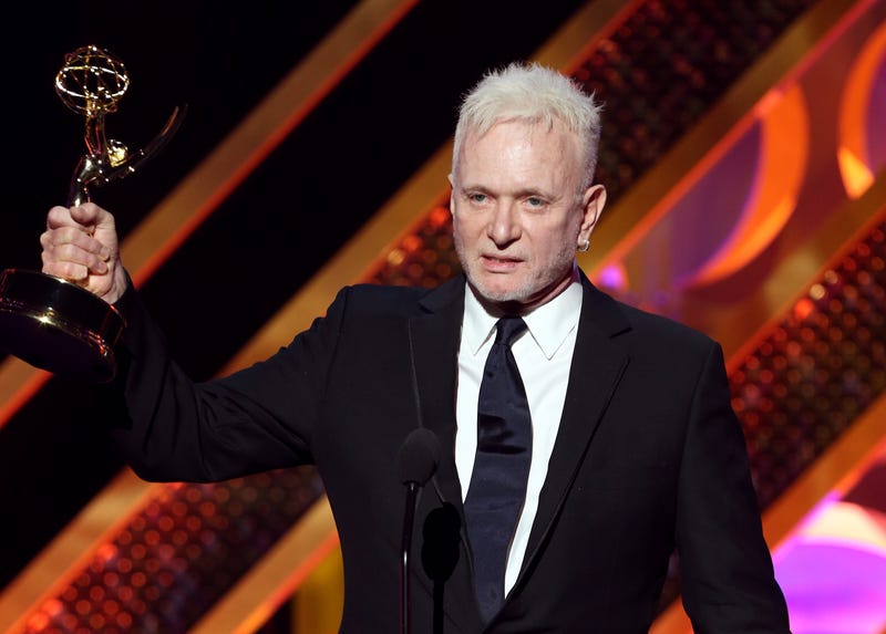 Actor Anthony Geary accepts the Outstanding Lead Actor in a Drama Series award for "General Hospital" onstage during The 42nd Annual Daytime Emmy Awards at Warner Bros. Studios on April 26, 2015 in Burbank, California. 