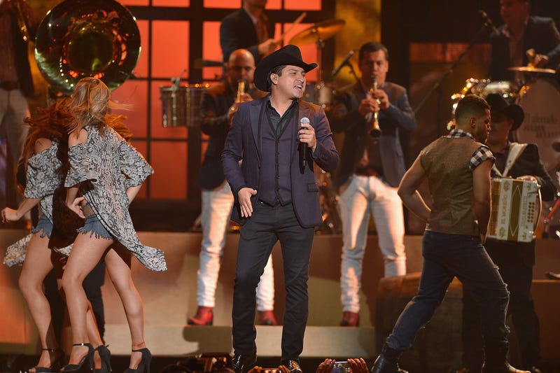 Julion Alvarez performs onstage at the 2015 Billboard Latin Music Awards presented bu State Farm on Telemundo at Bank United Center on April 30, 2015 in Miami, Florida. (Photo by Rodrigo Varela/Getty Images)
