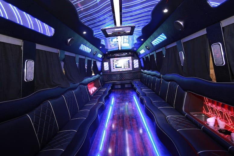 Party Bus interior