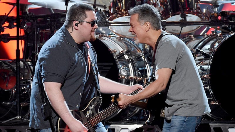 Wolfgang and Eddie Van Halen