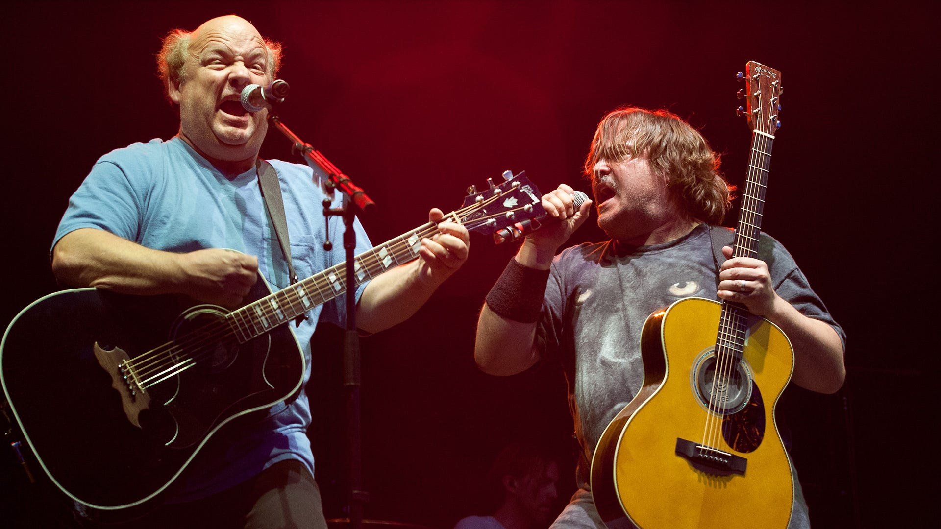 Tenacious D dives into their early days with Red Hot Chili Peppers' Flea