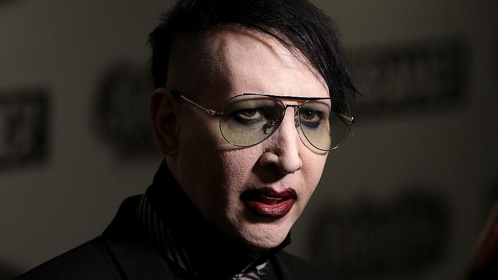 Rocker Marilyn Manson dropped by his representation, Creative Artists Agency