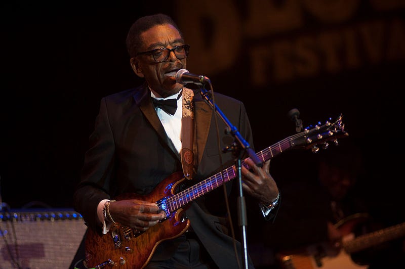 Syl Johnson performs at the 32nd Annual Chicago Blues Festival at Grant Park on June 12, 2015 in Chicago, Illinois.