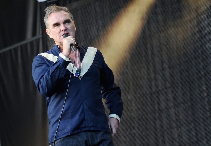 Musician Morrissey performs onstage during day 2 of the Firefly Music Festival on June 19, 2015 in Dover, Delaware.