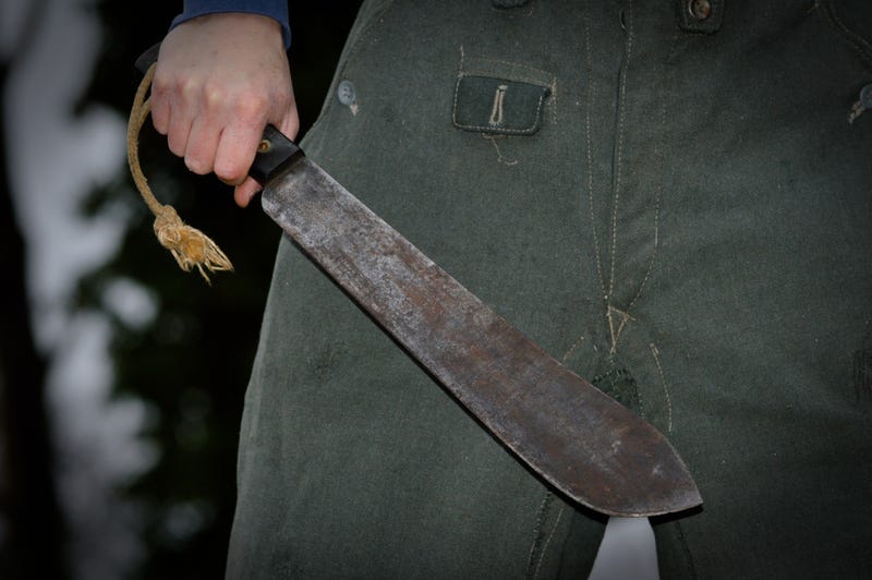 Man hacked to death with Machete