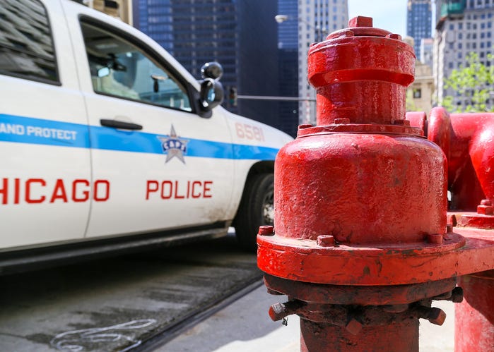 Chicago Police vehicle