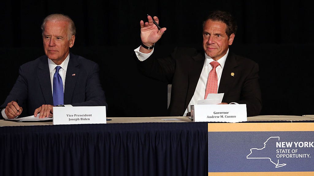 Biden weighs in on Cuomo’s years as governor of New York: 'He's done a hell of a job'