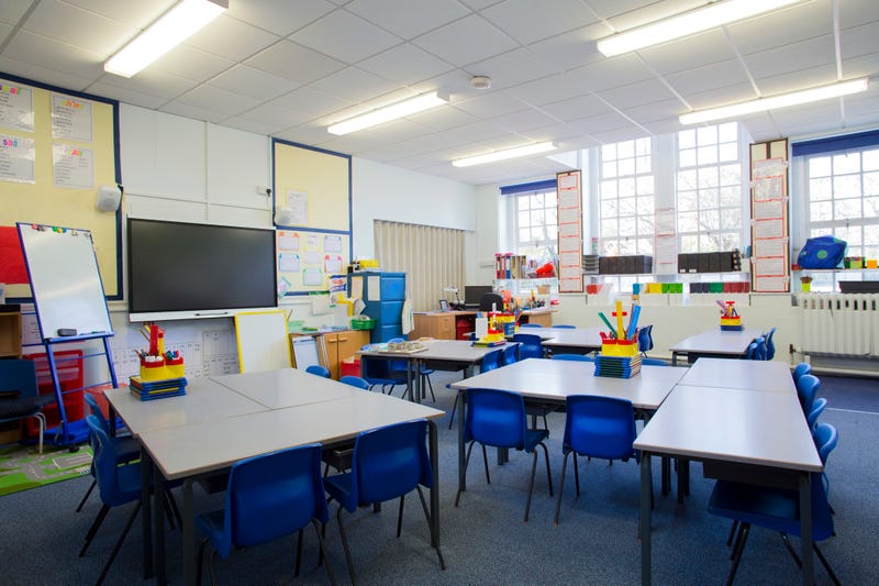 Elementary school classroom 