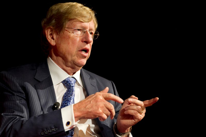 Attorney Theodore B. Olson talks about gay marriage during the Civil Rights Summit at the LBJ Presidential Library April 8, 2014 in Austin, Texas.