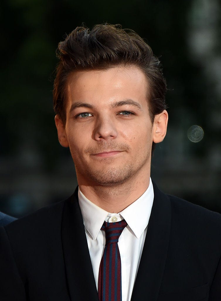  Louis Tomlinson attends the Believe in Magic Cinderella Ball at Natural History Museum on August 10, 2015