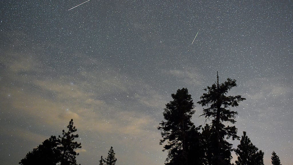 Look up! Up to 75 meteors an hour could streak across the sky Wednesday through Friday